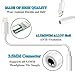 iPhone Adapter Headphone, iPhone Xs/XR/XS Max Headphone Adapter, Lightning to 3.5mm Headphone Jack Adapter Compatible with iPhone Xs/XR/XS Max/X/iPhone 7/7Plus/8/8Plus (Support iOS 11/12)