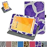 Acer Iconia One 10 B3-A20 Rotating Case,Mama Mouth 360 Degree Rotary Stand With Cute Lovely Pattern Cover For 10.1