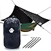 Legit Camping Rain Fly Camping Tarp Extra Large Hammock Tarp Hammock Tent Fits Double Hammocks - Adventure in Any Weather - Great for Backpacking, Traveling, Hiking - XL 10’ - Durable, Easy Set Up