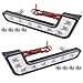 XCSOURCE 2pcs 8-LED White LED DRL Daytime Running Light L Shape Front Fog Light for Mercedes-Benz MA145