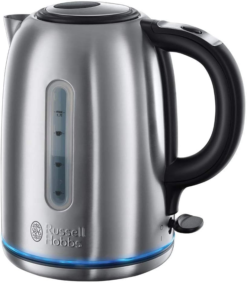 Russell Hobbs 1.7L Cordless Kettle Quiet Boil Stainless Steel