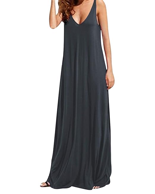 deep v neck sundress