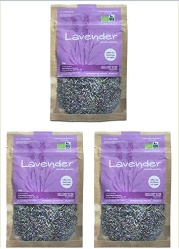 Greek Lavender (Lavandula Angustifolia) x 3 Bags - 20 gr.Bag