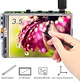 Monitor de pantalla táctil SPI TFT LCD de 3,5 pulgadas para Raspberry Pi4 | Resolución 480 320 | Pantalla táctil resistiva con lápiz capacitivo | para Pi 4 3B 3B+