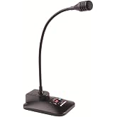 Bogen DDU250 Gooseneck Desktop Microphone | Bogen DDU250 Microphone, Gooseneck; Dependable audio for meetings and live performance; Suited for events and venues