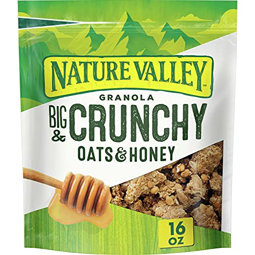 Nature Valley Oats Honey Big Crunchy Granola Breakfast Cereal 16 Oz Amazon Com Nature Valley Oats Honey Big Crunchy Granola Breakfast Cereal 16 Oz Amazon Com