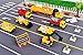 Boy's Construction Truck Matchbox Hero Role Play Action Diecast Vehicle Play Set for Party Favors with Diggers, Mixing Truck, Construction Trucks, Off-road Vehicles, SUV, and Accessories 16pcs