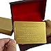 SandiaSummer 24K Gold Foil Playing Cards $100 Dollar Design Poker Deck Toy