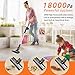 MEIYOU Cordless Vacuum, Stick Vacuum Cleaner, 18KPa Powerful Cleaning Lightweight 2 in 1 Handheld Vacuum with Rechargeable Lithium Ion Battery