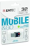 EMTEC Mobile & Go 2 in 1 Flash Drive with USB 3.0