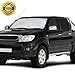 Folding Windshield Sun Shade | Jumbo Retractable Style Windshield Shade Fits Most Cars, SUVs, Trucks & Vans | Measures 62.99