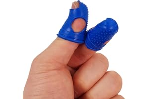 CLAIRLA - Rubber Fingers Tips for Money Counting Non - Slip Rubber Gel, Finger Han Tip Protector for All Your Counting, Filing, Collating and Sorting tasks, Silicone Thimble(S)