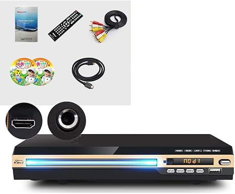 Mkiu Hd Dvd Player Hdmi Augenschutz Usb Multimedia Wiedergabefunktion Mit Mikrofon Spiel Interface Acht Core Dual High Definition Volume Surround Ausgang Upgraded Version Amazon De Kuche Haushalt
