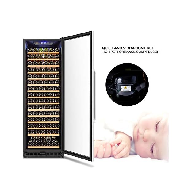 Lanbo-Compressor-Built-in-Single-Zone-Wine-Cooler-with-Safety-Lock-171-Bottles