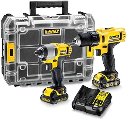 DEWALT10.8 V / 1.3 Ah Kombopack DCD710 DCF815 (/), DCK211C2T-QW