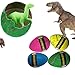 12Pcs Cute Magic Hatching Growing Pet Dinosaur Eggs, Large Size Colorful Dino Eggs Toys for Kids