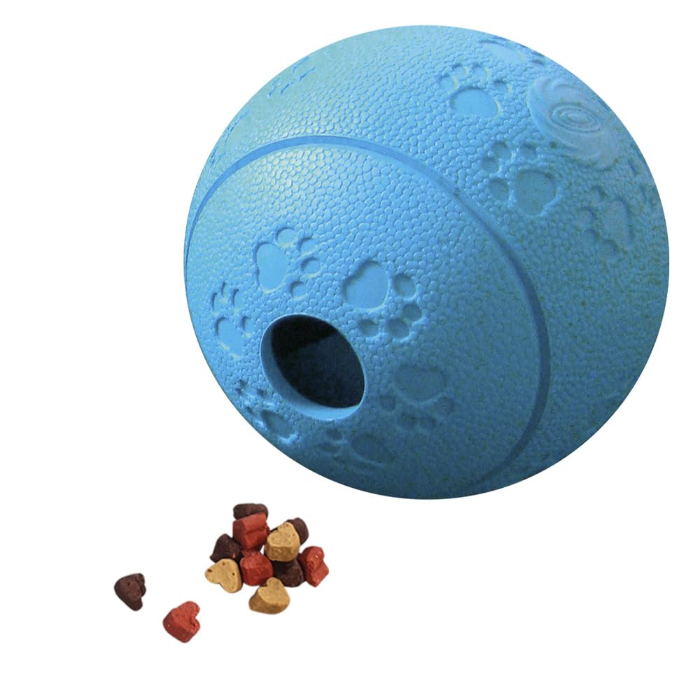 Nobby Solid Rubber Snack Ball Blue 11 cm
