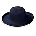 Wallaroo Women’s Victoria Sun Hat (French Navy) – Wide Brim, Packable, Adjustable, Breathable, Lightweight Mesh – Comfortable All Day Sun Protection for Outdoor Summer Activities and Travel Friendly