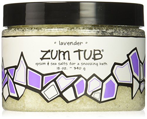 Indigo Wild Zum Tub Epsom Salt Blend, Lavender, 12 Ounce
