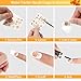 48 Sheets (1460 Pieces) Thanksgiving Nail Decal Stickers Fall Autumn Nail Art Stickers Maple Leaves Pumpkin Nail Stickers 3D Self-Adhesive NAI Tip Decal for Nail DIY Decoration