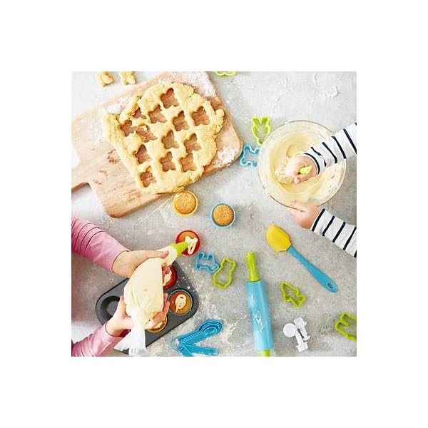 LAKELAND Kids' Real Bakeware Ultimate 48pc Baking Gift Set