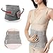 Mamaway Bamboo Nano Postnatal Support Belly Band, Adjustable Waist Trimmer Belt, Postpartum Slimmer Wrap, Pelvis/C-Section Recovery Girdle After Pregnancy, Breathable Tummy Slimmer Shapewear (Gray, L)