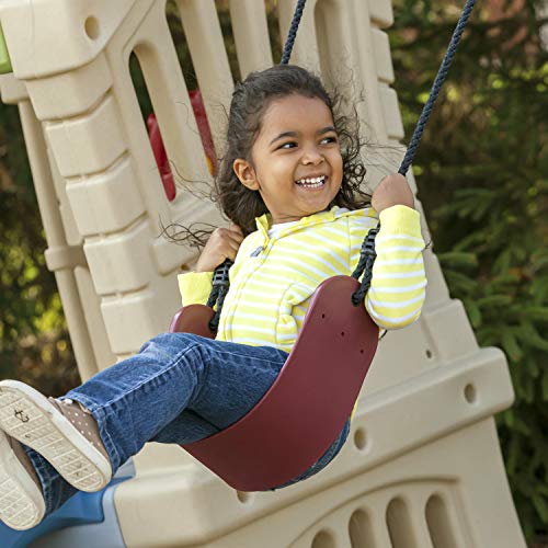 Step2 Play Up Gym Set Kids Outdoor Swing Set with Slide Plastic