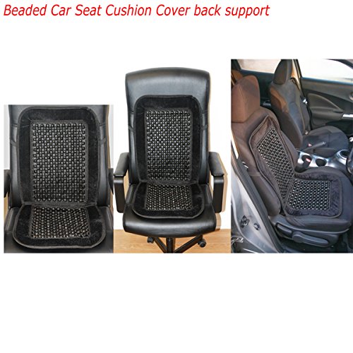 Denny International Universal Beaded Car Seat Cushion Comfortable Back