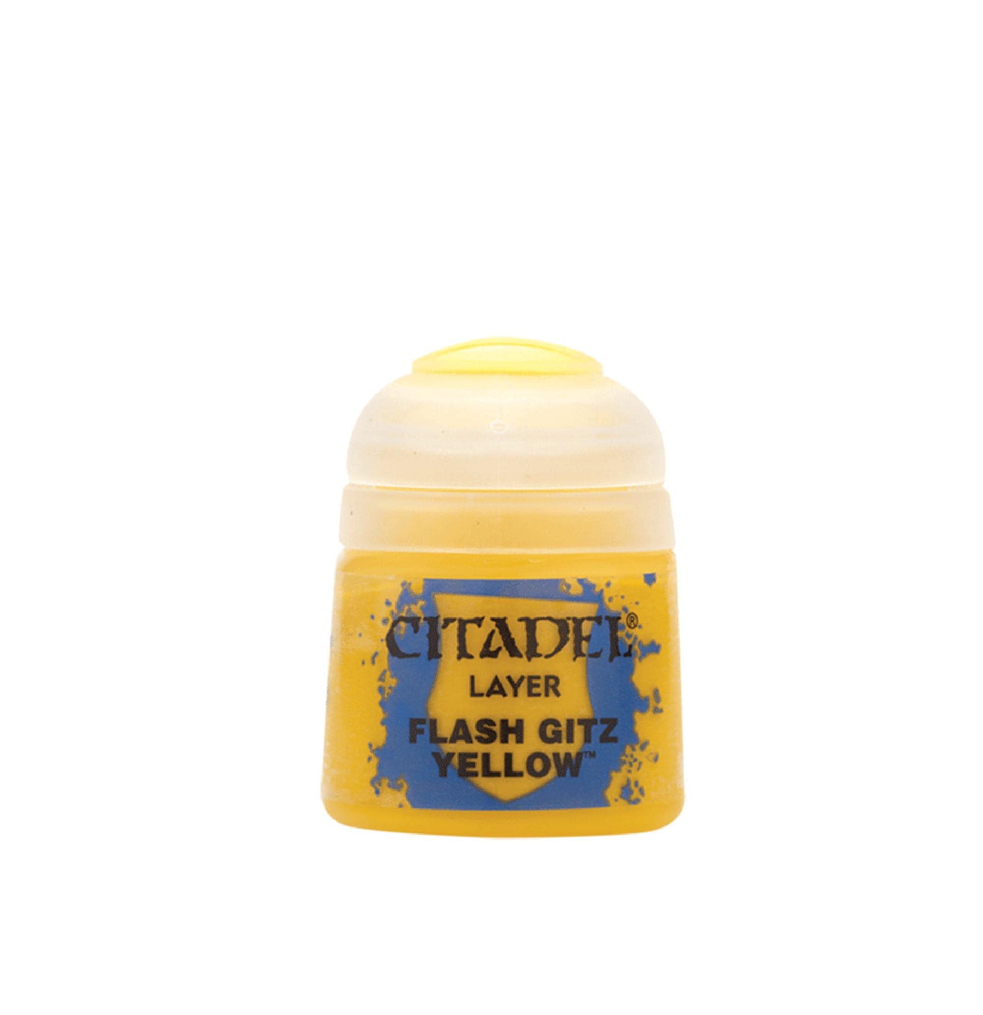 Games Workshop - Citadel Colour Layer: Flash Gitz Yellow (12ml) Paint