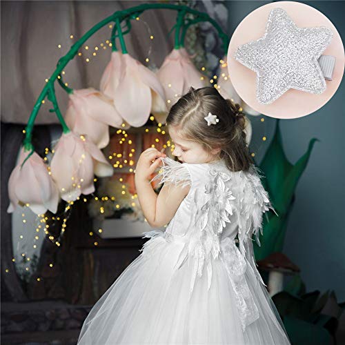 42 Pcs Baby Girl's Hair Clips Cute Mini Hair Bows Baby Elastic Hair Ties Hair Accessories Gift Set Ponytail Holder Hairpins Set For Infant Baby Little Girls Toddlers Kids - Thumbnail 4