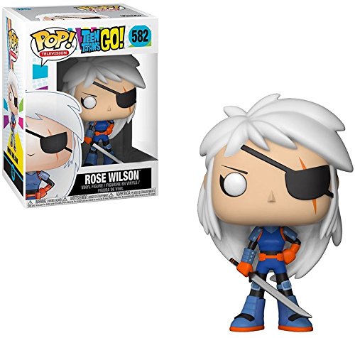 Funko Pop! TV: Teen Titans Go! -Rose Wilson Collectible Toy