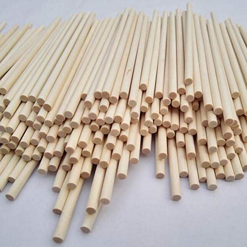 Wood Dowel Rods 1/8 x 12 100 Pc by Woodnshop