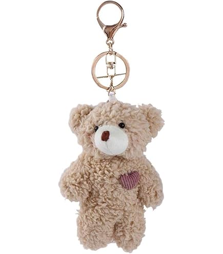 Amazon.com: Zitokin Bear Plush Keychain Toys for Kids with