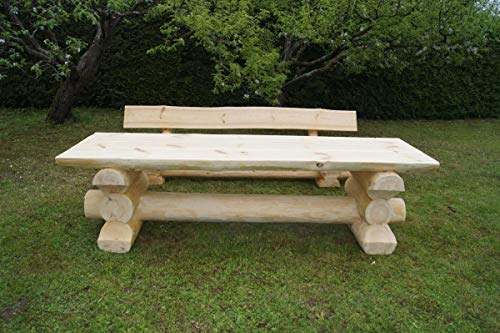 DEKO VERTRIEB BAYERN Luxus Premium Holzgarnitur Holz Massivholz Gartenmöbel Gartengarnitur 10 Personen inkl. Spedition – Bild 4