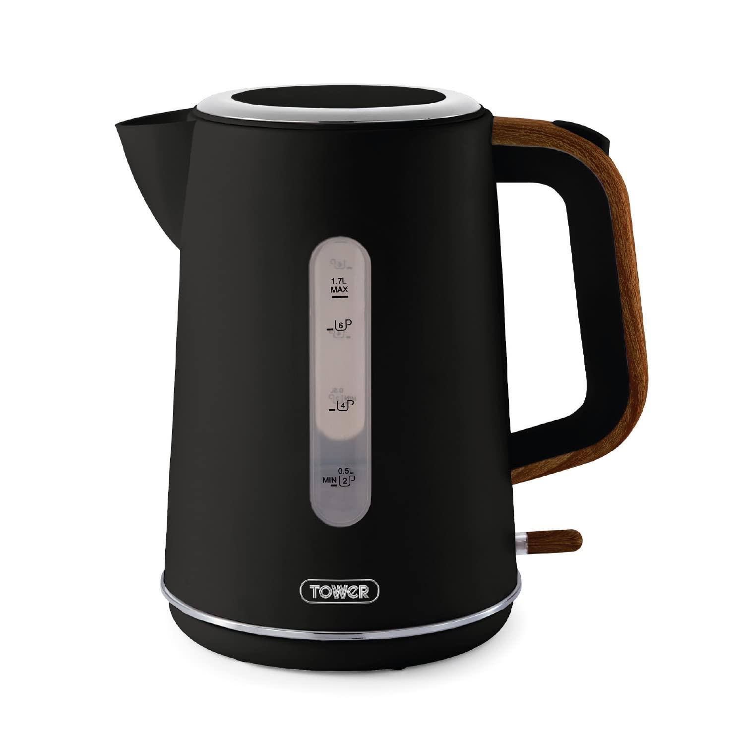 Tower T10037BLK Jug Kettle wit...