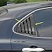 2X Sport Style Carbon Fiber Print Quarter Window Scoops Louvers for Toyota Camry 2018 2019 2020 2021 2022 2023 (Carbon Fiber Style)