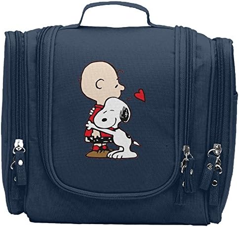 Snoopy Meets Linus Love Cosmetic Makeup Bag
