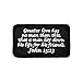 TACTICAL COMBAT BADGE MORALE VELCRO MILITARY PATCH JOHN 15:13 BNW