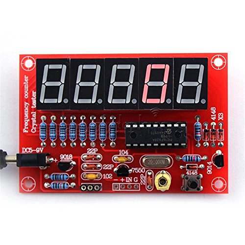 DIY Kits 1Hz-50MHz Crystal Oscillator Frequency Counter Meter Digital LED PIC Circuit Is Simple and Easy To Make