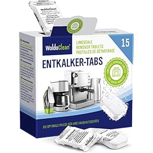 Ontkalkingstabletten voor volautomatische koffiemachines; 15 x 16 gram; geschikt voor alle machines.