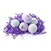 Bath Bomb Gift Set w/ Lavender, Coconut Milk & Lavender and Lavender Chamomile Scented Fizzies Bath Balls | Set of 6, Handmade in USA from Tatum & Shea (Lavender)