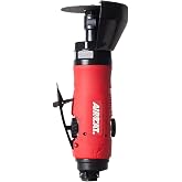 AIRCAT 6520 .5 HP 3" Reversible Cut-Off Tool, 18,000 RPM Metal Cutting | Dual Spindle Bearings, Impact-Resistant Housing, Rear Exhaust, Spark Direction Change, Reverse Rotation