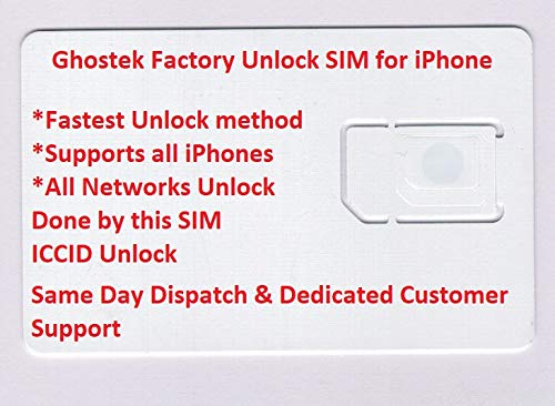 Ghostek Unlock Sim 12 Compatiable For Iphone 5 5s 6 Amazon In