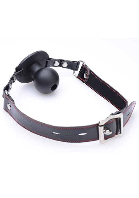 XR Brands - Master Series - Verschliessender Fütterungsknebel - Schwarz