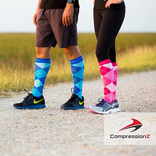 3 Compression+Socks+Men+Women+Graduated
