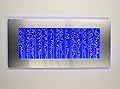Large Horizontal Wall Mount LED 45" 500WM LED Bubble Wall Aquarium LED Lighting Indoor Panel Water Fall Fountain Water Feature