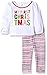 Mud Pie Baby Girl Holiday Two Piece Playwear Set, First Christmas, 6-9 Months