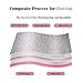 Finnhomy Household Gloves Latex free cleaning Gloves with soft fiber lining extra long cuff 15