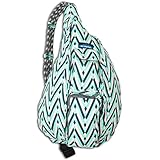 KAVU Rope Bag - Compact Lightweight Crossbody Sling, Delicate Deco, One Size