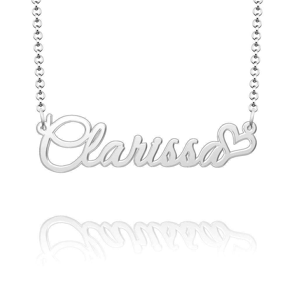 Q&Locket 925 Sterling Silver Personalized Custom